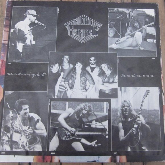 Night Ranger Midnight Madness Classic Rock Album 1983 Vinyl Record - Picture 3 of 6